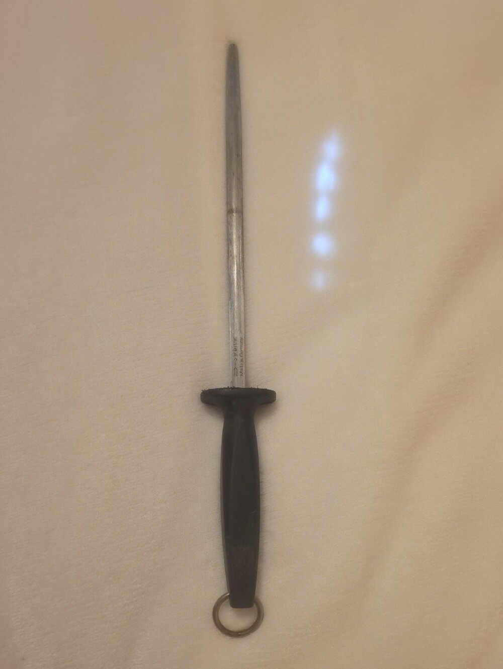 F Dick Knife Honing Steel with Black Handle Made In Germany